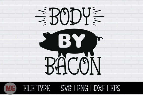Body by Bacon SVG Review for Embroidery Projects