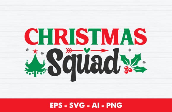 Christmas Squad SVG T-Shirt Design Review
