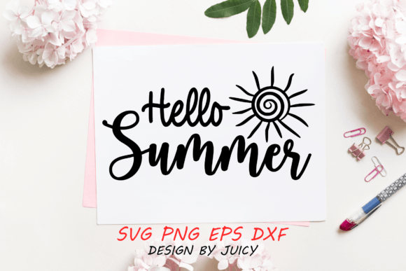 Hello Summer Svg, Spiral Sun: A Designer's Review
