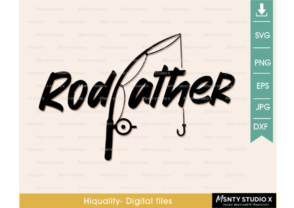 Is Rodfather Funny Dad Fishing Svg Right for Your Embroidery?