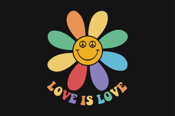 Pride Gay LGBTQ Retro Wavy SVG T-shirt